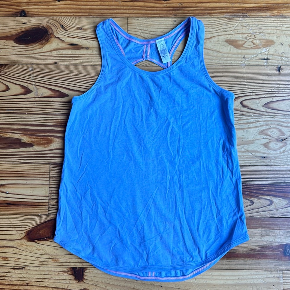 Ivivva by Lululemon girls sz 14 periwinkle tank top